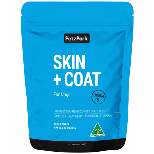 Petz Park Skin Coat Powder For Dogs naturally fishy - No additional