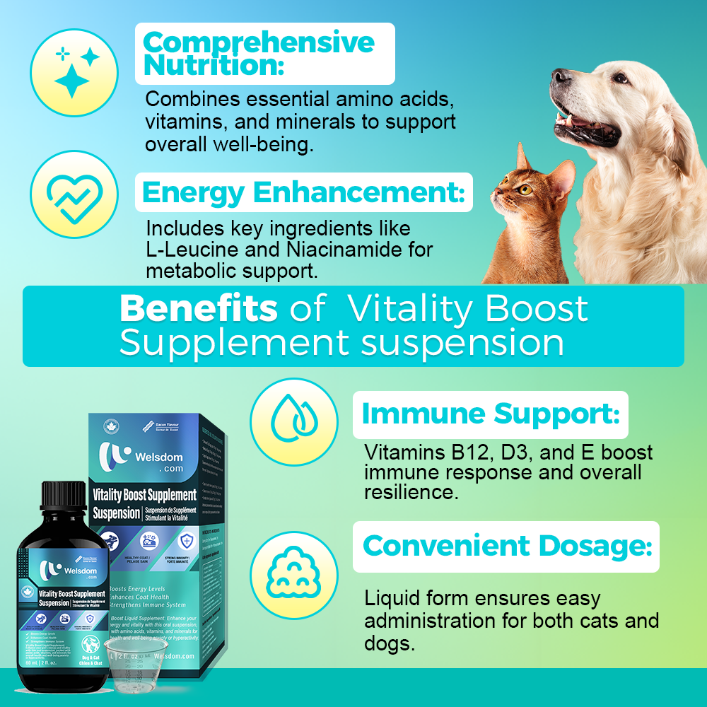 Vitality Boost Supplement für Tiere
