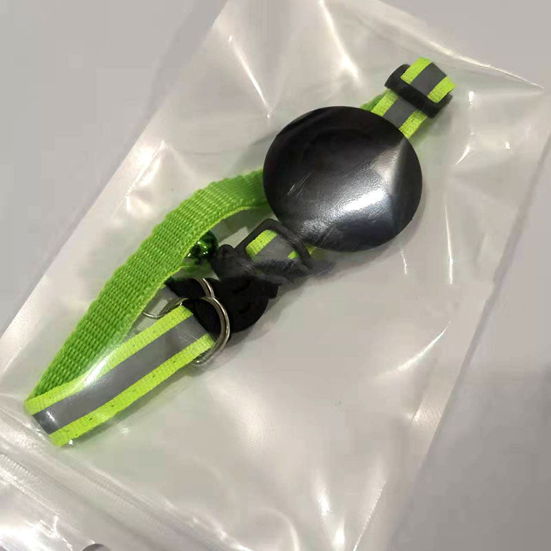 Airtag-Hundehalsband mit Glocke, reflektierend, verstellbar, gegen Verlust geschützt, für Katzen und Hunde