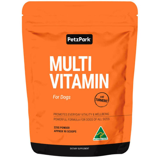 Petz Park Multivitaminpulver für Hunde mit Roastbeef-Geschmack